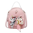 thumbnail image 1 of Mini Backpack for Women, PU Leather Small Backpack Cute Mini Daypack Shoulder Bag with Adjustable Shoulder Strap, 1 of 3