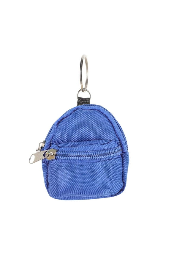 Mini Backpack-shaped Keychain Pouch for Storage