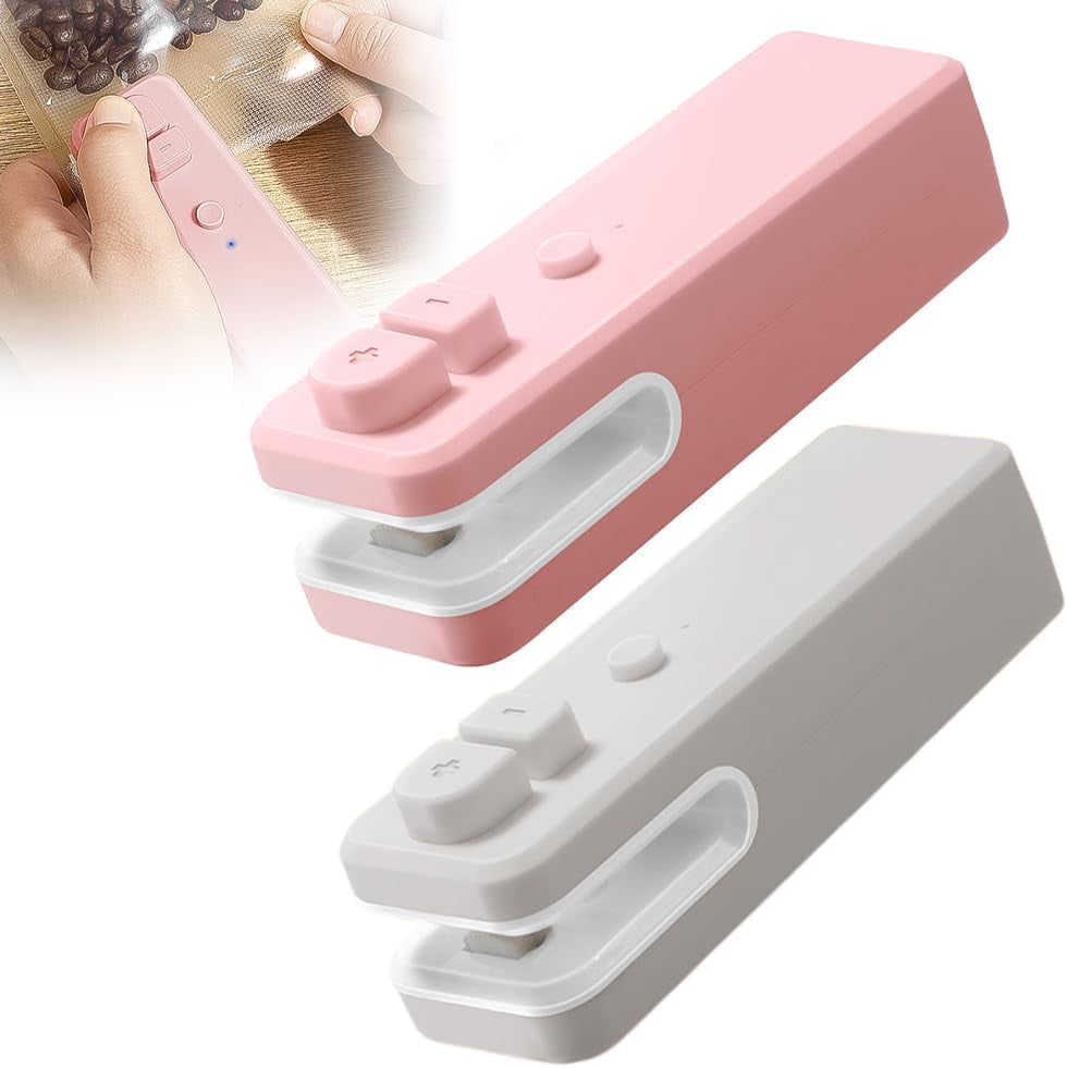 Mini Bag Sealer,2 in 1 Small Bag Sealer for Sealing and , Bag Sealing ...