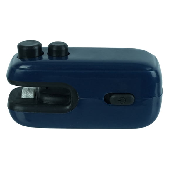 Mini Bag Sealer,2 In 1 Usb Rechargeable Bag Sealer,3.35 Inch Heat Seal Tool,Portable Vacuum Sealer,Sealing Machine Heat Seal Tool,Small Snack Sealer Household Mini Sealing Machine,Bag Sealer,Blue