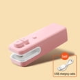 thumbnail image 1 of Mini Bag Sealer,2 in 1 Heat Sealer & Cutter, Vacuum Sealer Portable Handheld Bag Kitchen Gadget Machine for Food Chip Bags Storage, 1 of 12