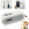 thumbnail image 1 of Mini Bag Sealer, 2026 New 2 in 1 Magnetic Food Sealer, USB Rechargeable Chip Bag Sealer Heat Seal Tool, Portable Handheld Snack Sealer Bag Sealing Machine for Snacks and Vegetables (White), 1 of 6