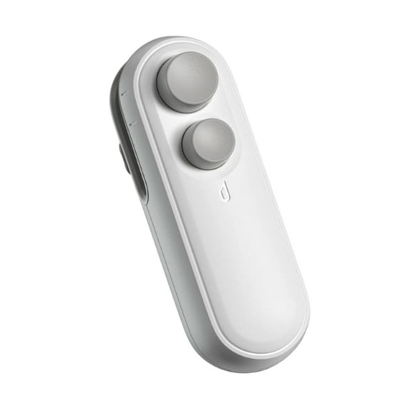 Mini Bag Sealer, 2026 Upgraded 2 in 1 Mini Bag Sealer with Cutter and Magnet, Rechargeable Mini Bags Sealer Portable Resealer Machine for Snack Plastic Bags Food Storage Travel(White)