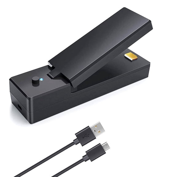 Mini Bag Sealer Heat Seal, Smart Bag Sealers for Plastic Bags,Portable Small Heated S xc9999