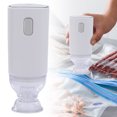 thumbnail image 1 of Mini Bag Sealer, Portable Handheld Vacuum Sealer, Handheld Vacuum Sealer for Food Preservation, Compact Automatic Vacuum Sealing Machine, Reusable Bag Sealer White 2x5.1 Inch (1Pcs), 1 of 7