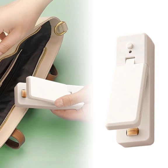 Mini Bag Sealer, Rechargeable Sealer for Plastic Bags, Portable Snack Bag Sealer, Mini Sealing Machine for Chip Bag, Mini Heat Vacuum Sealer, 1 Pcs, 4.33x1.41x1.02"