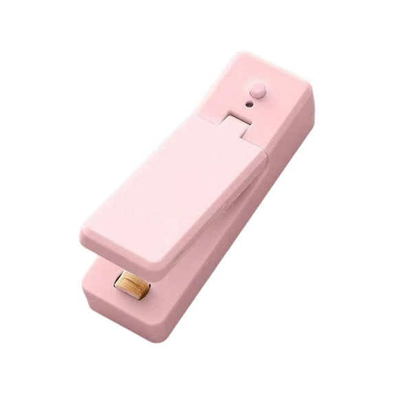 Mini Bag Sealer, Rechargeable Sealer for Plastic Bags, Portable Snack Bag Sealer, Mini Sealing Machine for Chip Bag, Mini Heat Vacuum Sealer, 4 Pcs, 4.33x1.41x1.02"
