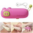 thumbnail image 1 of Mini Bag Sealer Rechargeable, Snack Sealer, Small Household Plastic Sealing Machine, Magnetic Adsorbable, Cute Kitchen Gadgets, Portable Heat Seal Tool, 1 of 9