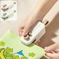 Mini Bag Sealer,Upgrade 2-in-1 Heat Food Bag Sealer and Cutter With Lanyard,Portable Handheld USB Rechargeable Bag Resealer for Chip Bags, Snacks & Food Storage,Ideal For Food Sealed,Travel