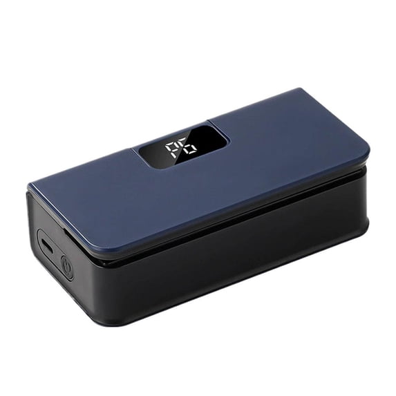 Mini Bag Sealer with Cutter, Rechargeable Heat Sealer for Plastic Bags, 8-Level Temp Control & LED Display, 1300mAh Portable Food Sealer