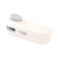 thumbnail image 1 of Mini Bag Sealer with Magnet, 1 Pc 2025 Portable Handheld Chip Bag Sealer for Chip, Resealer Machine for Food, Snacks, Kitchen, 3.82x1.46 Inch, White, 1 of 9