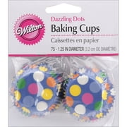 Mini Baking Cups-dazzling Dots 75/pkg