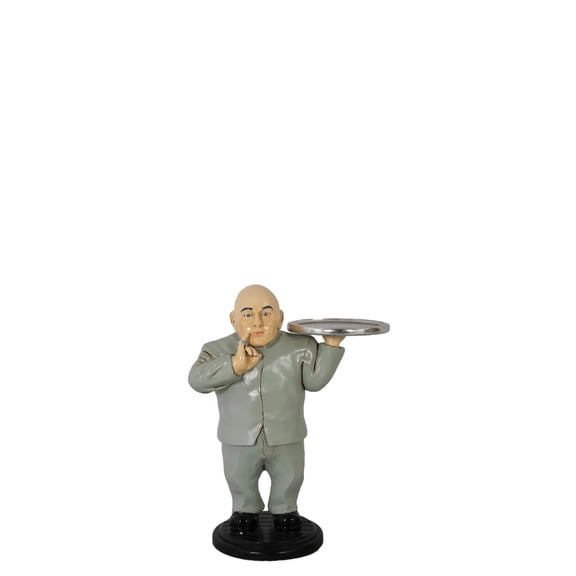 Mini Baldy Butler Small Statue