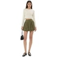 thumbnail image 1 of Mini Balloon Skirt with Attached Inner Short, 1 of 5