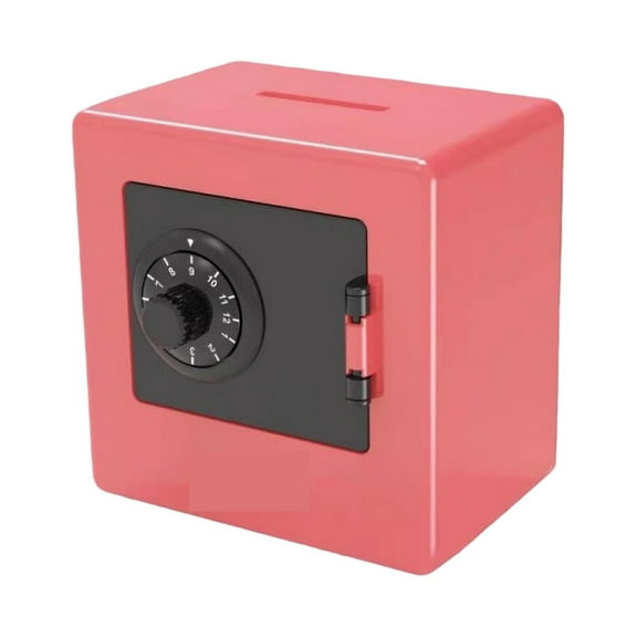 Mini Bank Money Box Retro Atm Rotating Password Cash Coins Saving Box Bank Safe ,House, Apartment, Office Key Storage