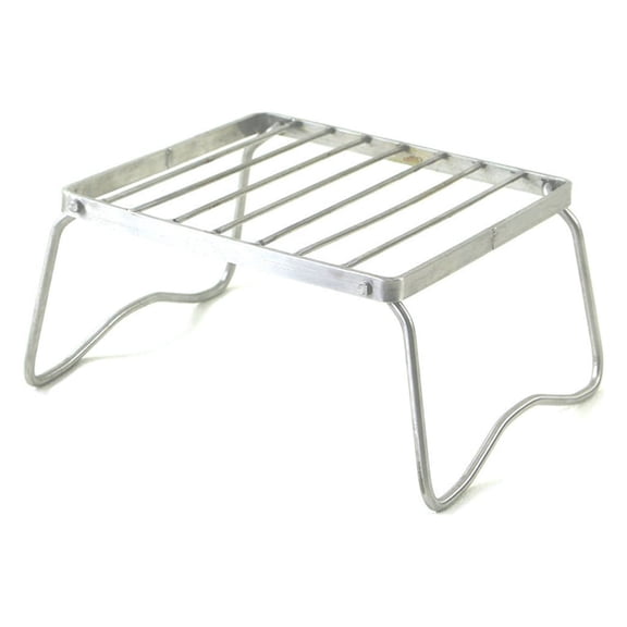 Mini Barbecue Grill Stainless Steel Portable Folding Barbecue Holder Rack Shelf