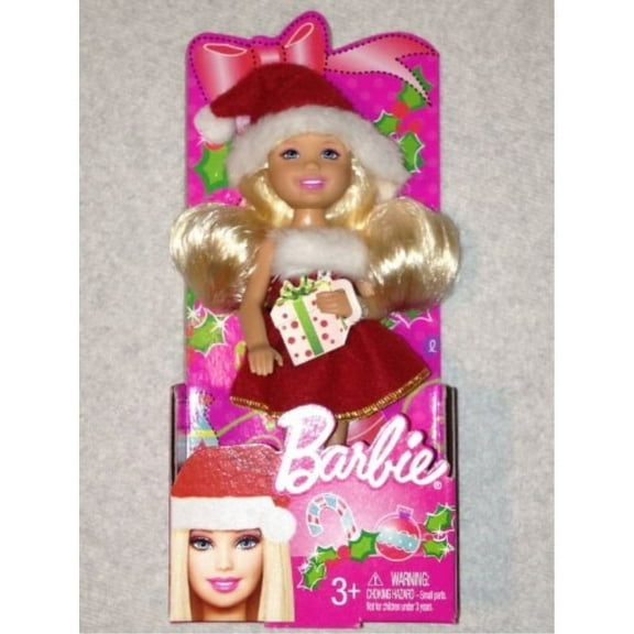 Mini Barbie Holiday Doll 2012 - Collectible - Stocking Stuffer