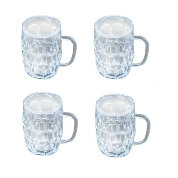 Mini Barrel - Shaped Shot Glass Set (4 Pc)