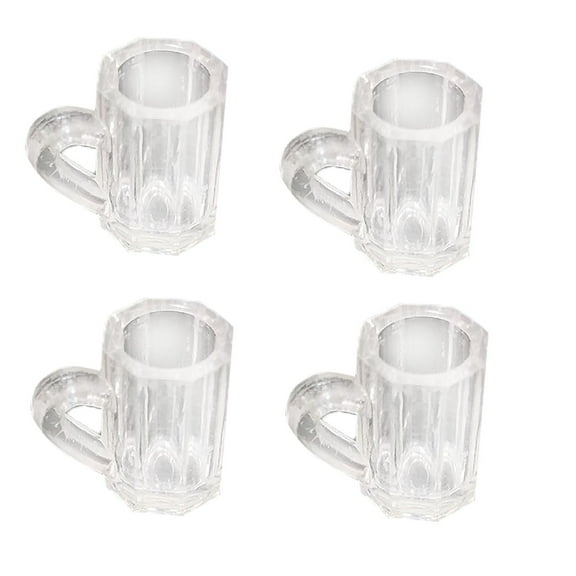 Mini Barrel - Shaped Shot Glass Set (4 Pc)