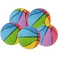 thumbnail image 1 of Mini Basketball (5 Pack) Assorted Rainbow Colors Basketballs 7" Indoor Outdoor Game Balls, 1 of 6