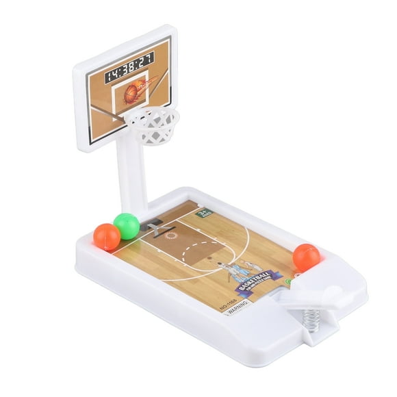 Mini Basketball Hoop Desktop Basketball Game Metal Tabletop Basketball Games Desk Toy for Office for Adult Fun Sports Novelty Toy Gag Gift Birthday Gifts