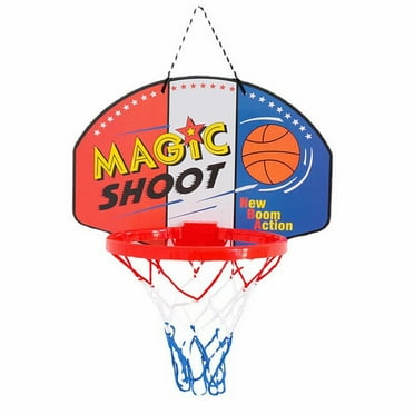 Mini Basketball Hoop Over The Door Wall Mounted Basketball Backboard Indoor Sports