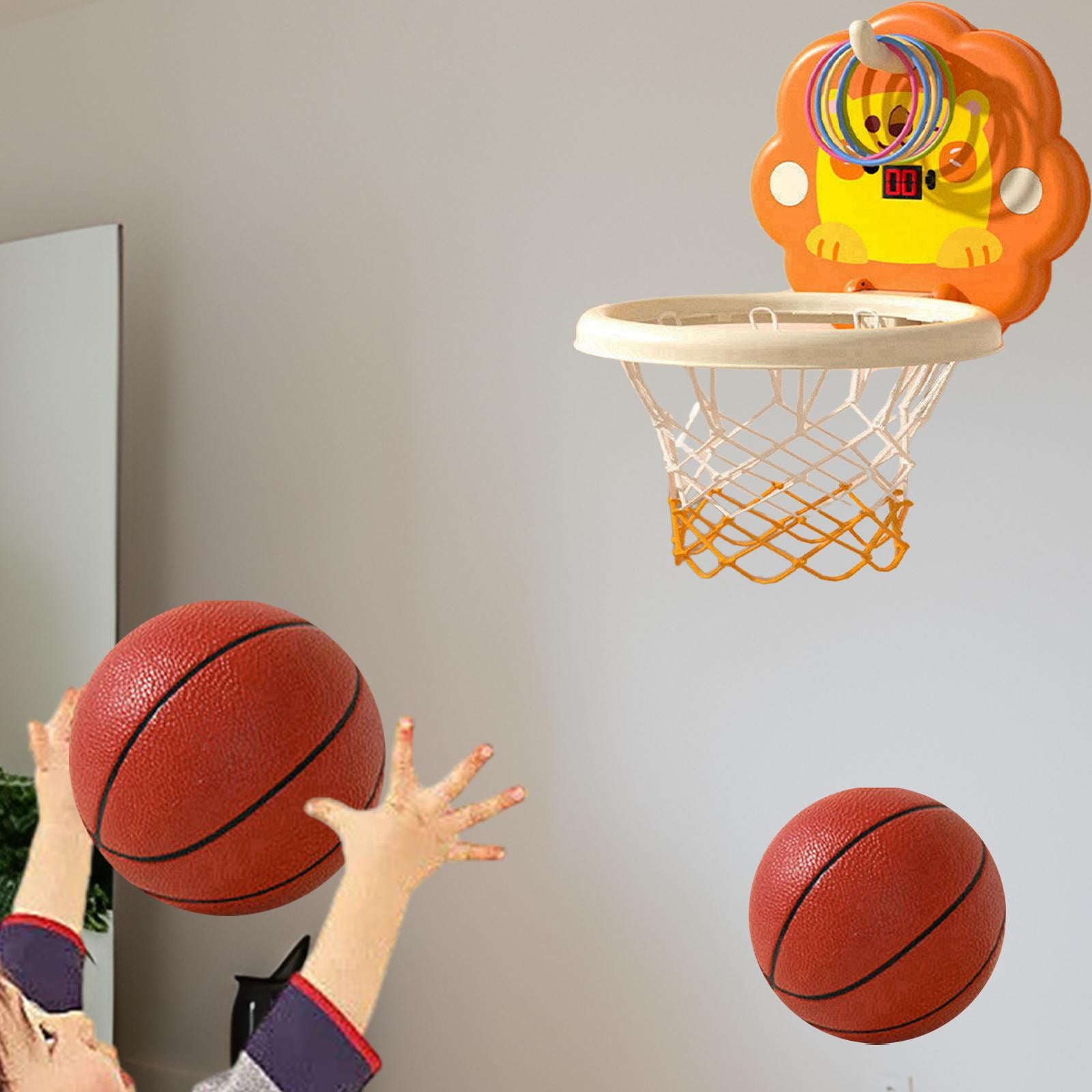 Mini Basketball Hoop Set, Basketball Goal Sport Game Toy Scoring Educational Portable Family