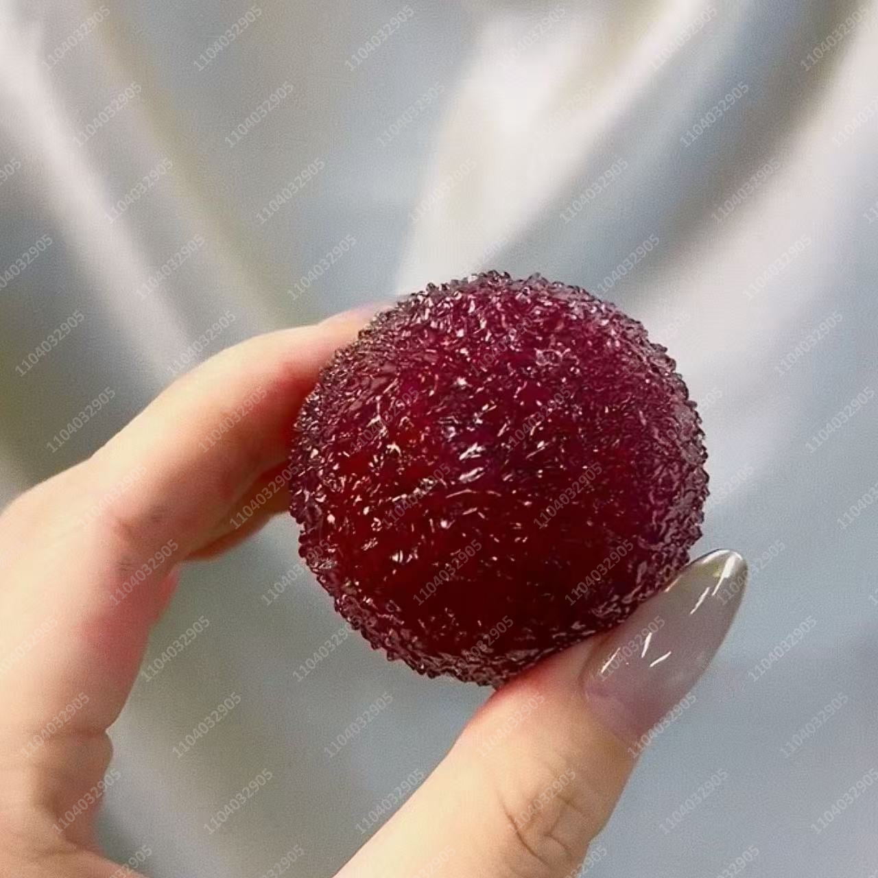 Mini Bayberry Stress Ball - 4cm Shapeable Non-Rebound Squeeze Ball for ASMR Sensory Relief, Adult Anti-Anxiety Fidget Gadget
