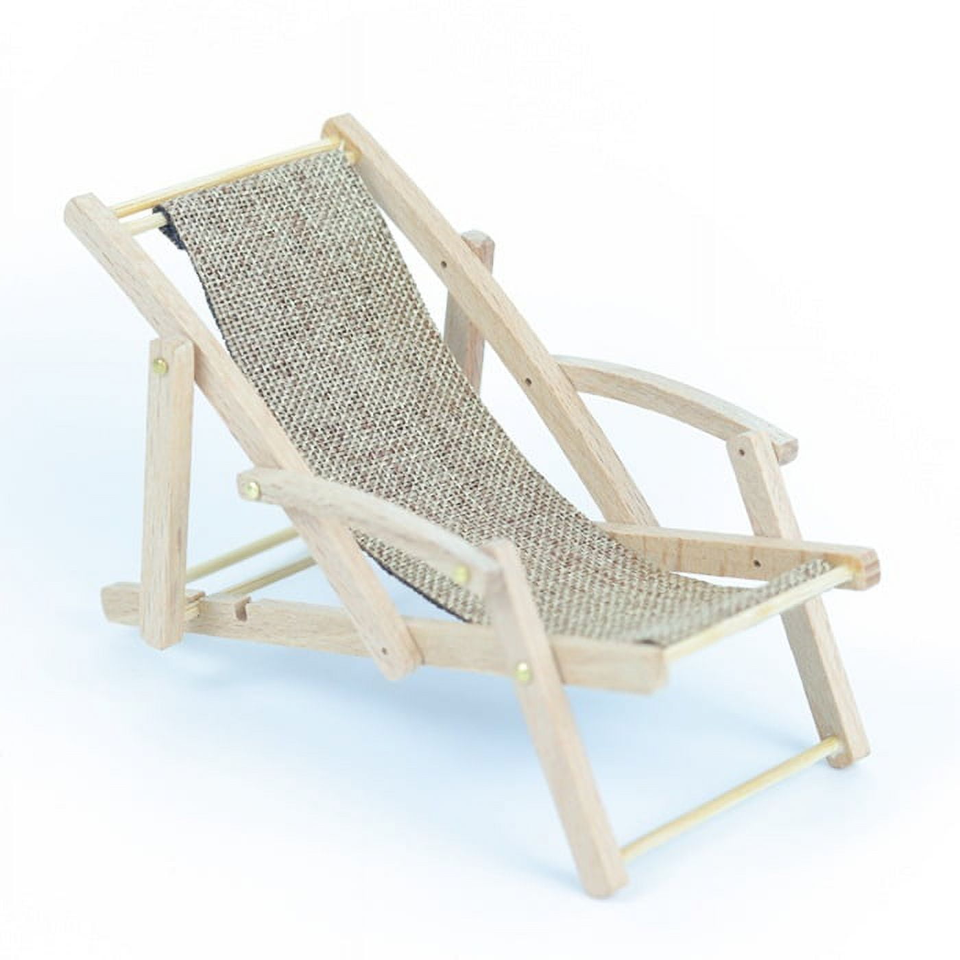 Mini Beach Chair Model Micro Landscape Miniature Beach Chair Doll House