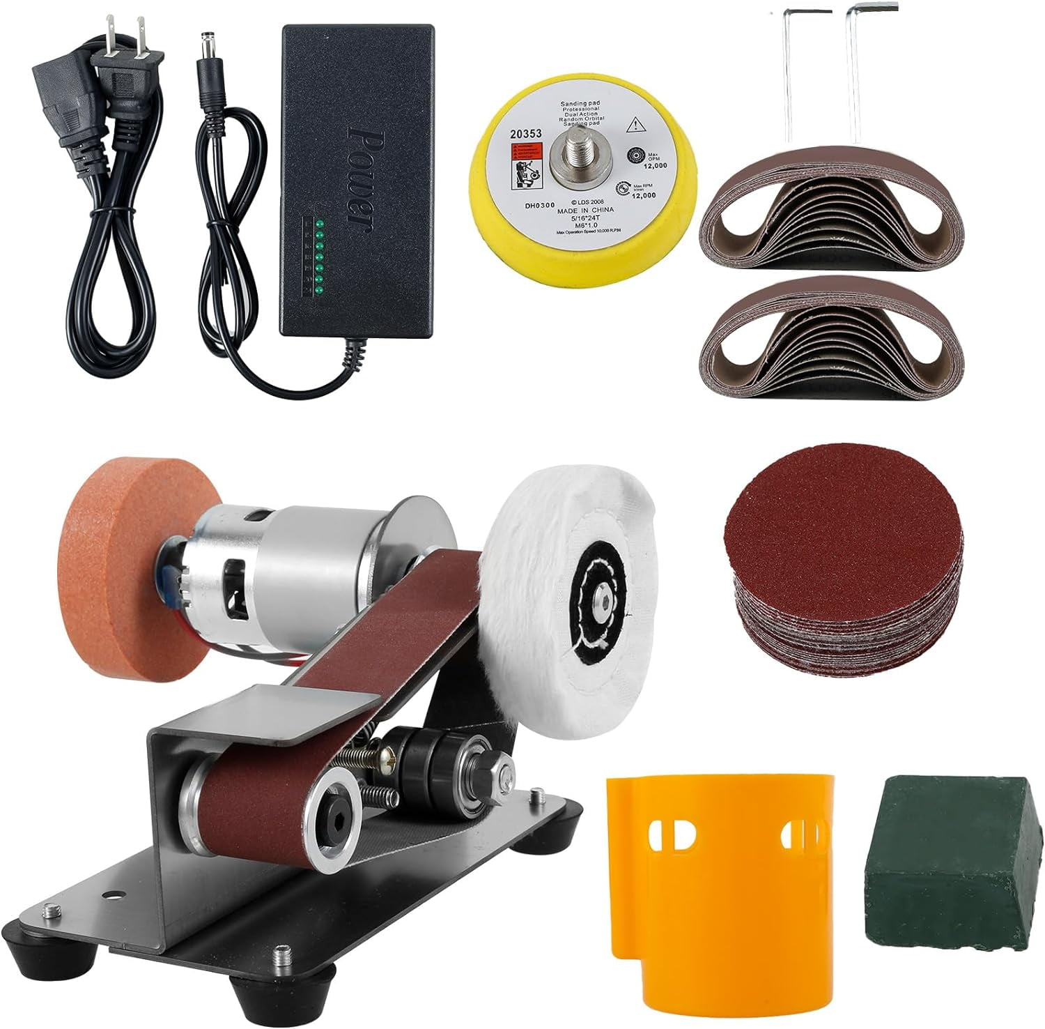 Mini Belt Sander Electric Grinder Knife Sharpener