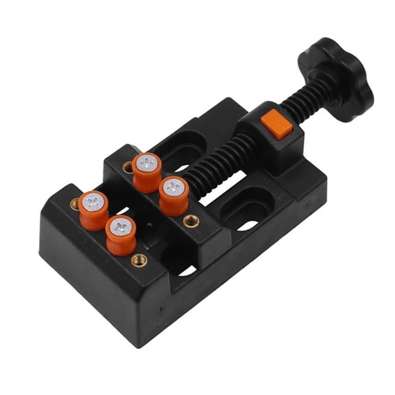 Mini Bench Clamp Flat Table Vice - Multifunctional Jewelry Carving Tool with Adjustable Jaw for Watch Repair, Sculpture Craft, and Walnut Carving. Perfect for DIY Enthusiasts