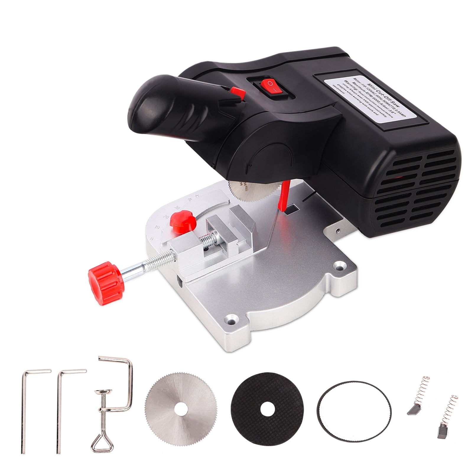 Mini Bench Cut Off Chop Saw Cutting Machine Miter Table Saws Metal Wood Cutter