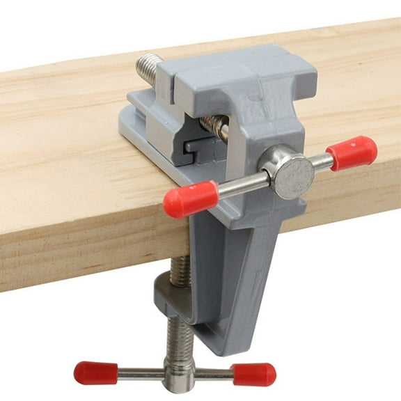 Mini Bench Vise Aluminum Small Table Bench Vise Clamp Woodworking Tools