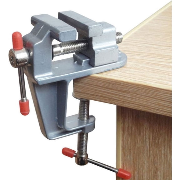 Mini Bench Vise Small Table Clamp Hobby Craft Repair Tool (Clamping Range: 0-1.2inch)