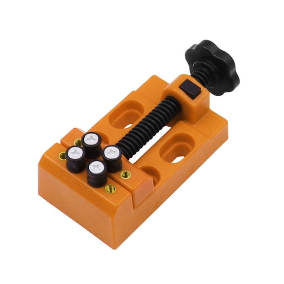 Mini Bench Vise Small Table Clamp Multifunctional Jewelry Carving Tool with Adjustable Clamps, Aluminum Hobby Craft Repair Tool for Watch Repair, Jewelry, Model Making & Electronics