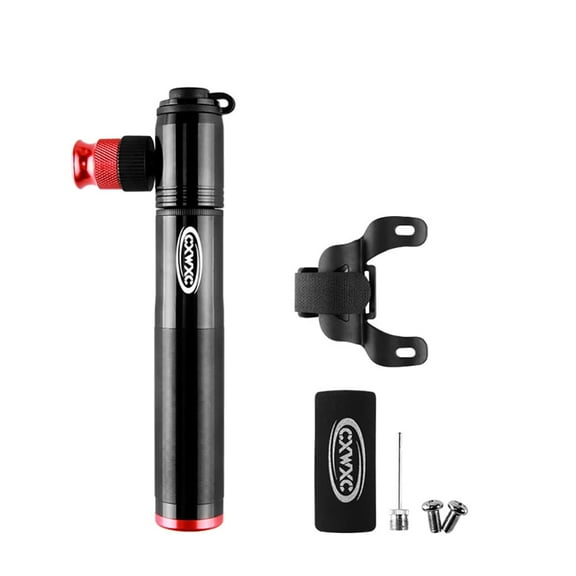Presta and Schrader Valve Mini Telescopic Aluminum Bicycle Pump