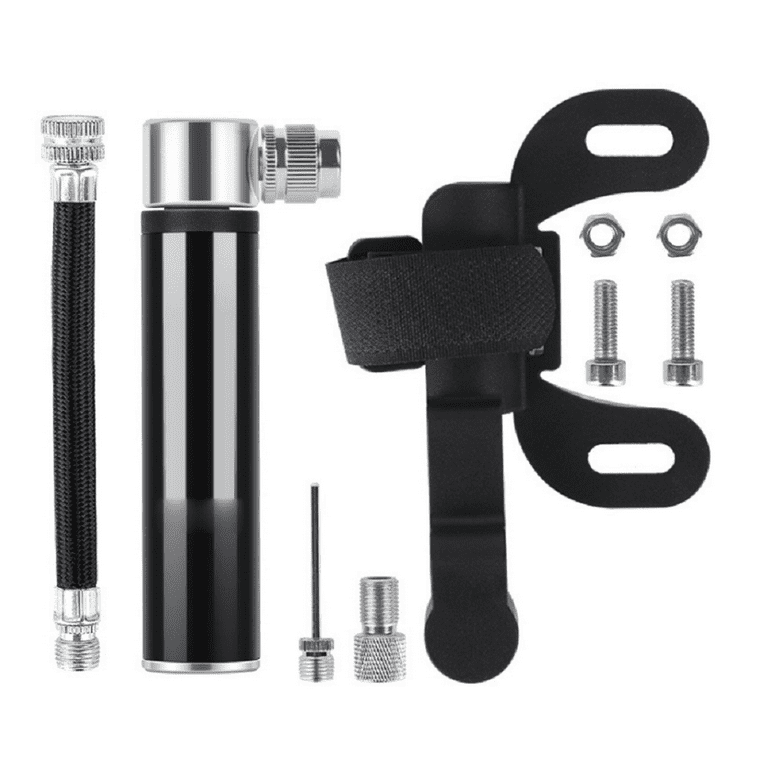Mini Bicycle Pump Bike Air Pump for Bicycle Max Pressure 300 PSI with with Needle and Frame Mount for Road Bike Mountain Bike Fit for Presta Schrader Valve Walmart