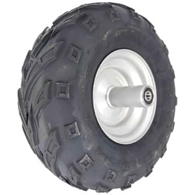 Ruota Posteriore Con Cuscinetti Tagliaerba GreenGoo AVG24F0000000 - Foto 8