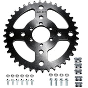 Mini Bike 420 Sprocket 40 Tooth 40mm Bore compatible with Predator 212cc 196cc 200cc Coleman CT200U CT100U BT200X CT200U-EX CC100X Baja DB30 MB200 MBX10 KT196 go kart Minibike Powersports Parts Black