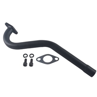 coleman 200cc mini bike exhaust CT200U Performance Muffler for CT200U-ex Silencer Kit with Pipe Exhaust for BT200X,Axis M200 Minibike with Heat Shield Protection : Automotive For Honda GX160 GX200 Exhaust Pipe for Coleman CT200U