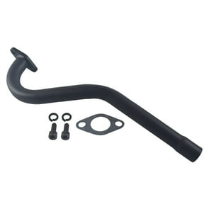 Mini Bike Exhaust Pipe For Coleman CT100U 98cc Mini Bike For Predator 79cc 3HP Engine Parts Black
