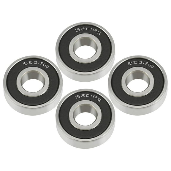 Mini Bike Front and Rear Wheel Bearing for Coleman CT100U CC100X KT196 Baja Doodlebug DB30 Motovox MBX10 MBX11 MMB80 105cc RT200 RB100 RB200 79cc 98cc 100cc Engine Mini Bike Parts 6201RS