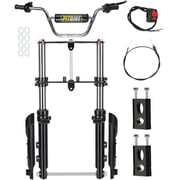 Mini Bike Front Suspension Fork with 7/8 Handlebar Kit Compatible with Minibike Monster Mega Moto 80 105 Motovox MBX10 MBX11 Coleman CT100U Baja DB30 GMB100 TrailMaster Storm 200 Parts
