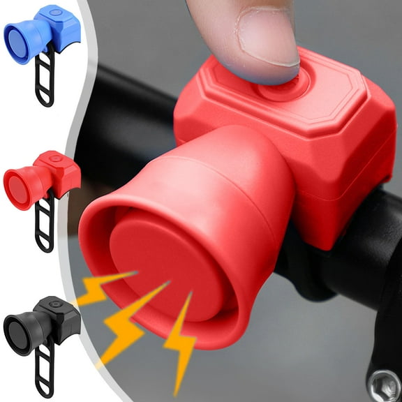 Mini Bike Horn, Waterproof Electronic Horn, Usb-c Rechargeable, 120db Loud Sound, for Cycling and Commuting,Vsgery
