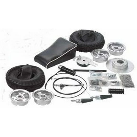 Mini Bike Kit with 6" Wheels (No Frame)