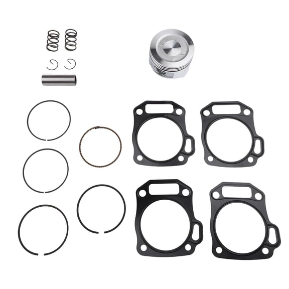 Mini Bike Piston Flat Top Piston Kit Designed For High-Performance Enhanced Power Output Optimized Throttle Acceleration