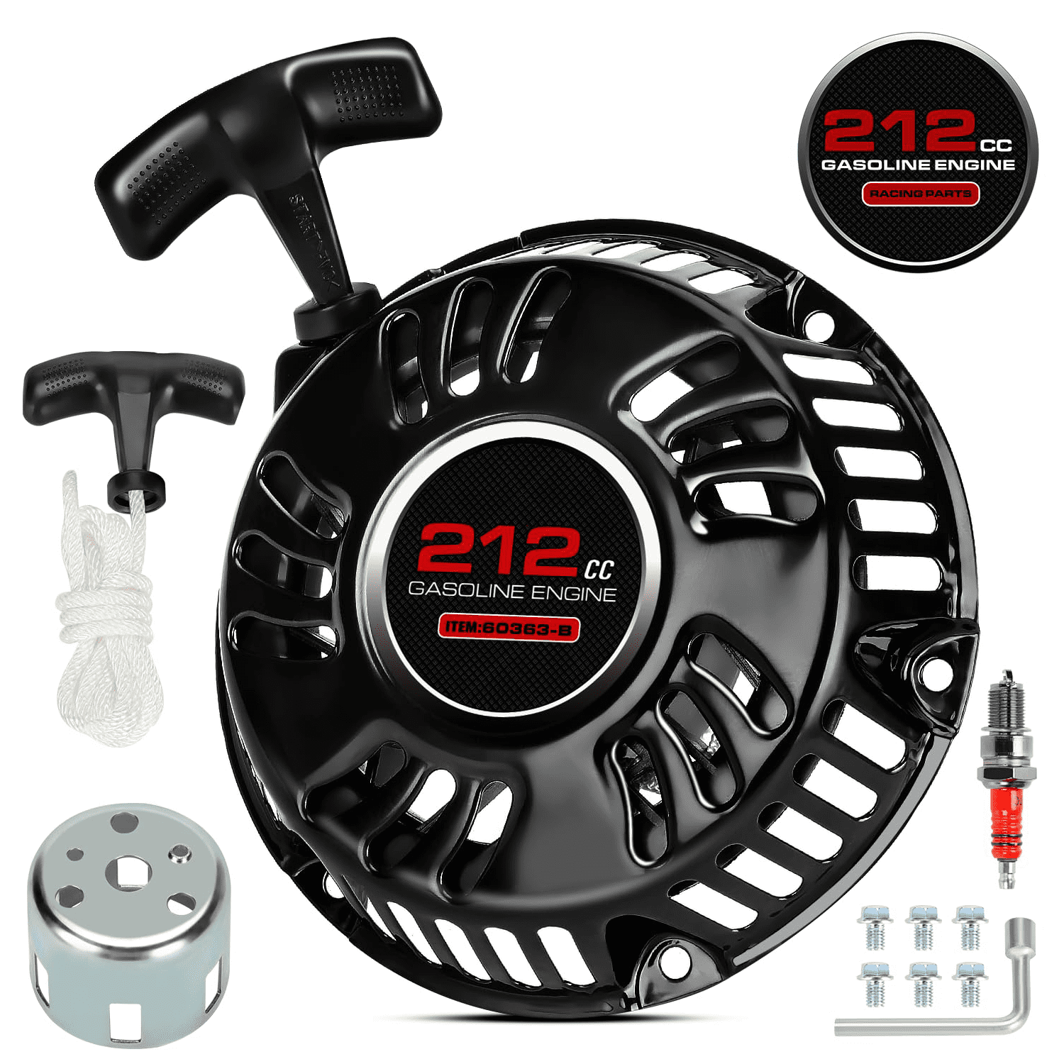 coleman 200 mini bike pull string Mini Bike Pulley & Pull Start Assemblies | Walmart