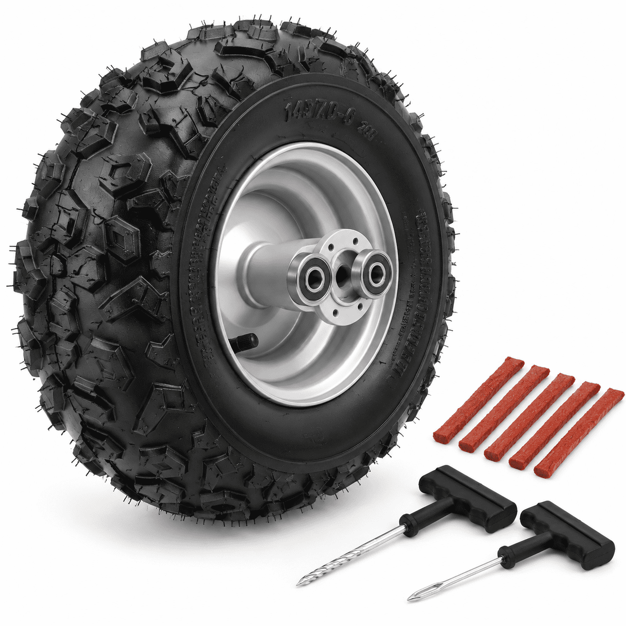 Mini Bike Rear Rim and Tire 145/70-6 Replacement for Coleman CT100U ...