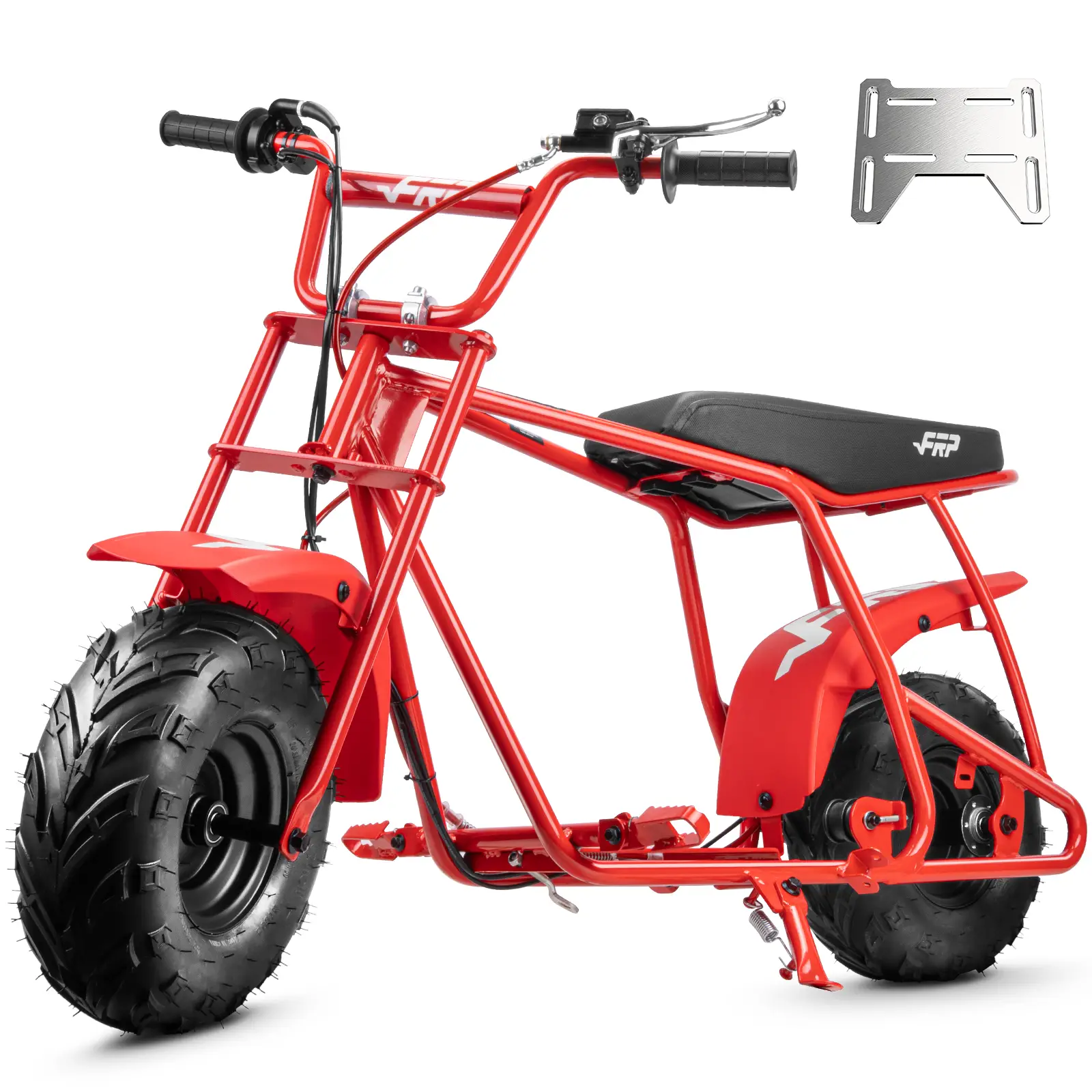 Mini Rocker Conversion Kit Bike Mini Bike Rolling Chassis Kit, Complete Frame with Wheels, Seat & Brake ...