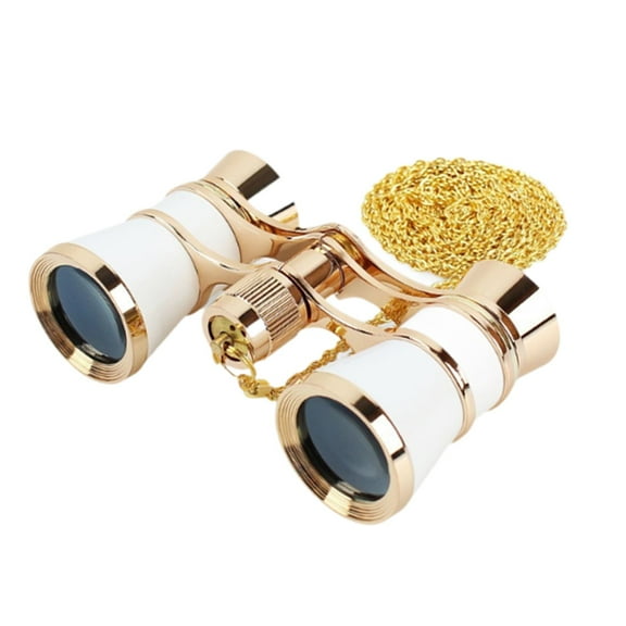 Mini Binoculars Multifunctional Telescope Theater Glasses Alloy Material for Adults and Kids Concert Opera Travel